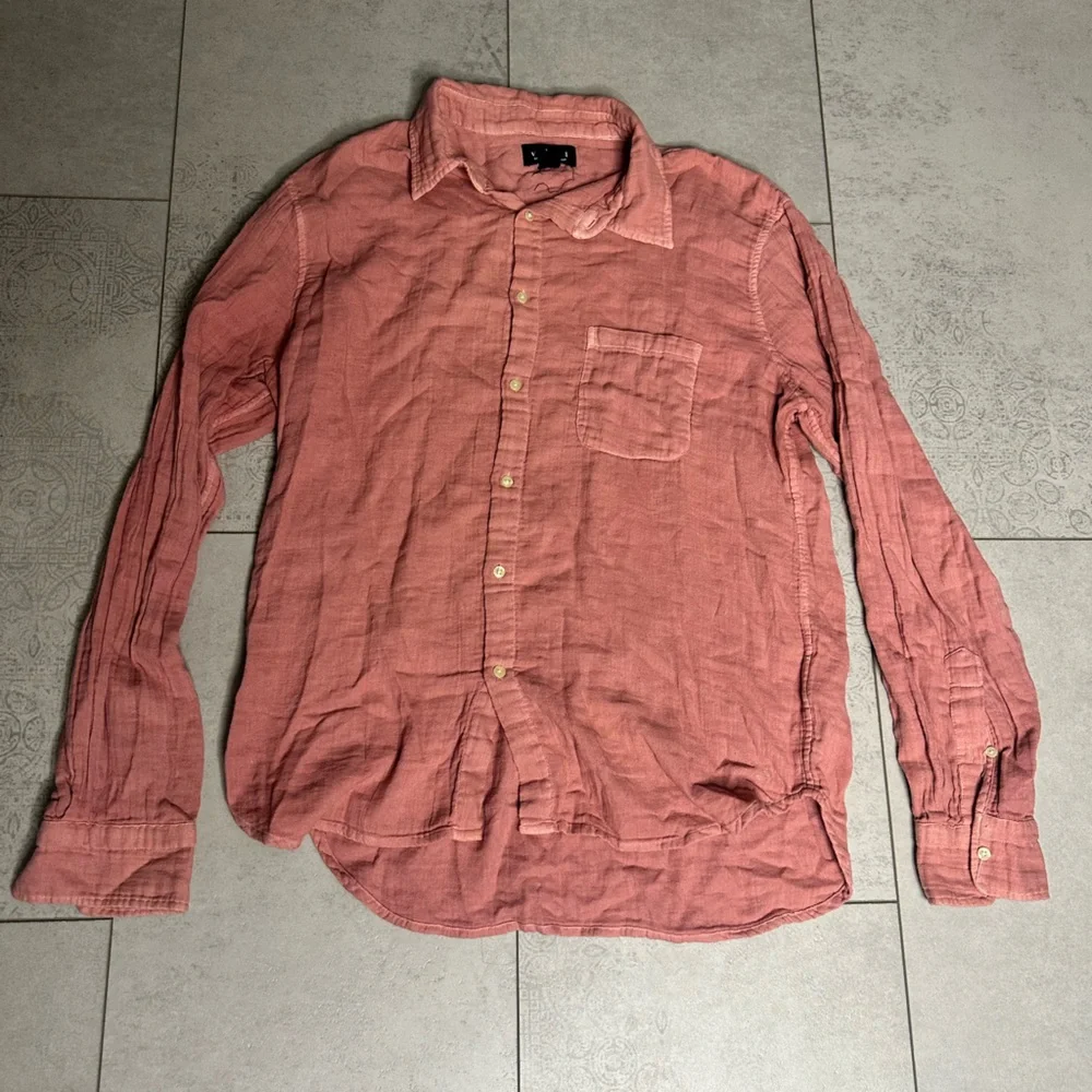 Velvet button down - Picture 1 of 4